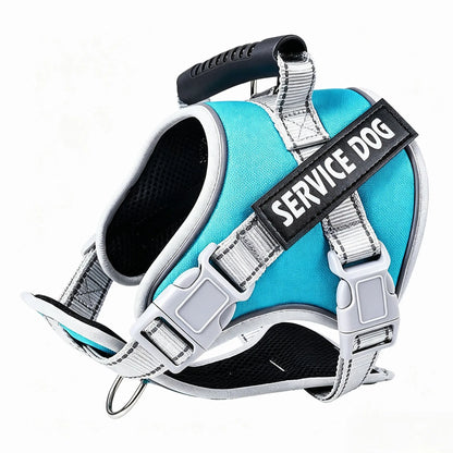 2026 Premium Pet Dog Harness – Safety-Enhanced Design with Chest Strap, Glow-In-The-Dark Features, Adjustable for Effortless Use, Perfect for Outdoor Adventures, Daily Commutes, and Training, Suitable for Dogs of All Sizes
