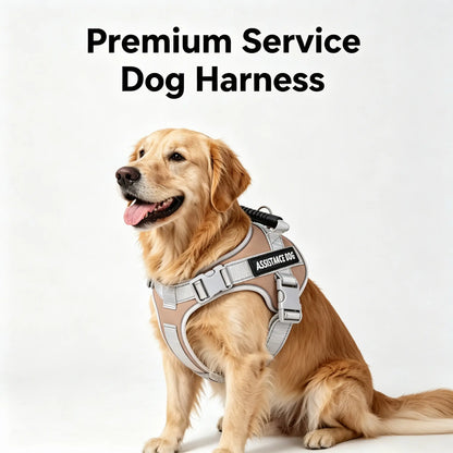 2026 Premium Pet Dog Harness – Safety-Enhanced Design with Chest Strap, Glow-In-The-Dark Features, Adjustable for Effortless Use, Perfect for Outdoor Adventures, Daily Commutes, and Training, Suitable for Dogs of All Sizes