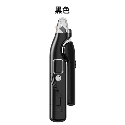 2-in-1 Electric Pet Nail Clipper and Grinder, Rechargeable and Ultra Quiet, Ideal for Trimming Dogs and Cats' Nails of All Sizes